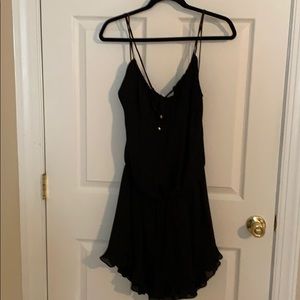 Alice & Trixie Black Silk Dress Medium